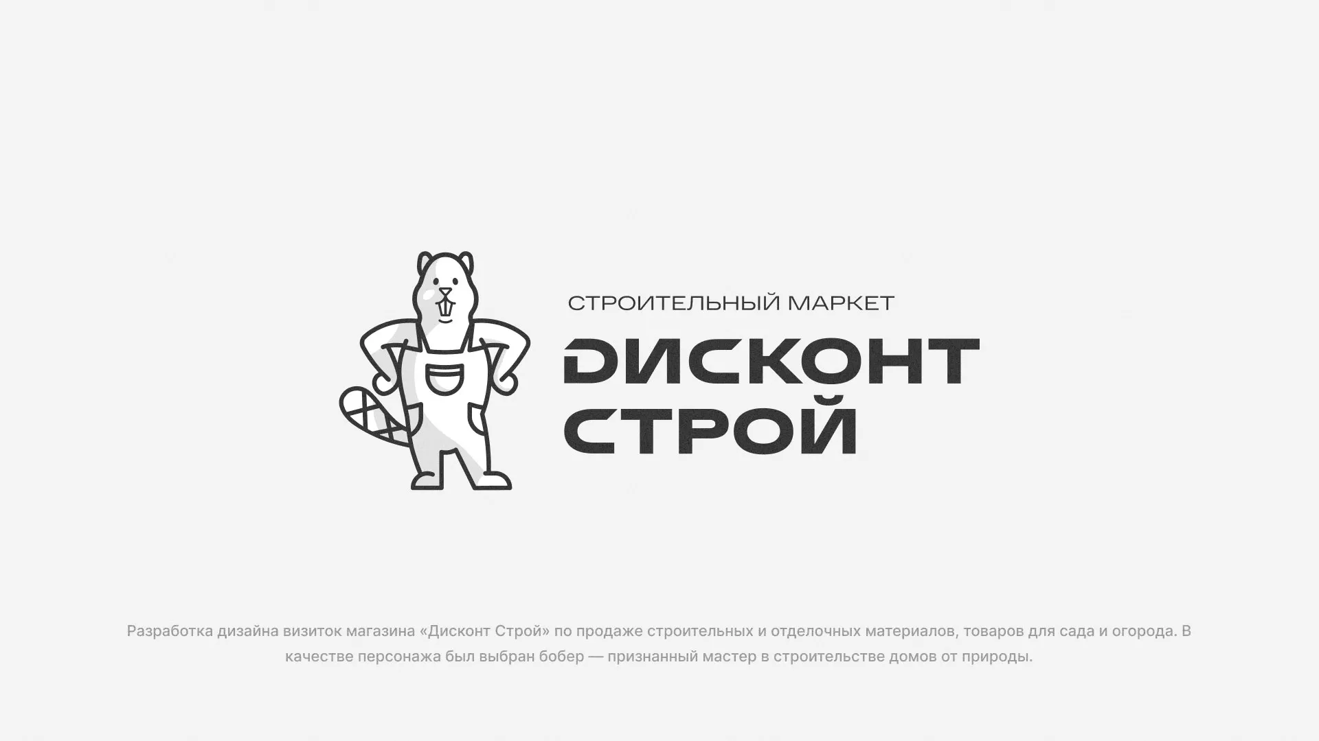 Разработка дизайна визиток магазина «Дисконт Строй» в Заводоуковске